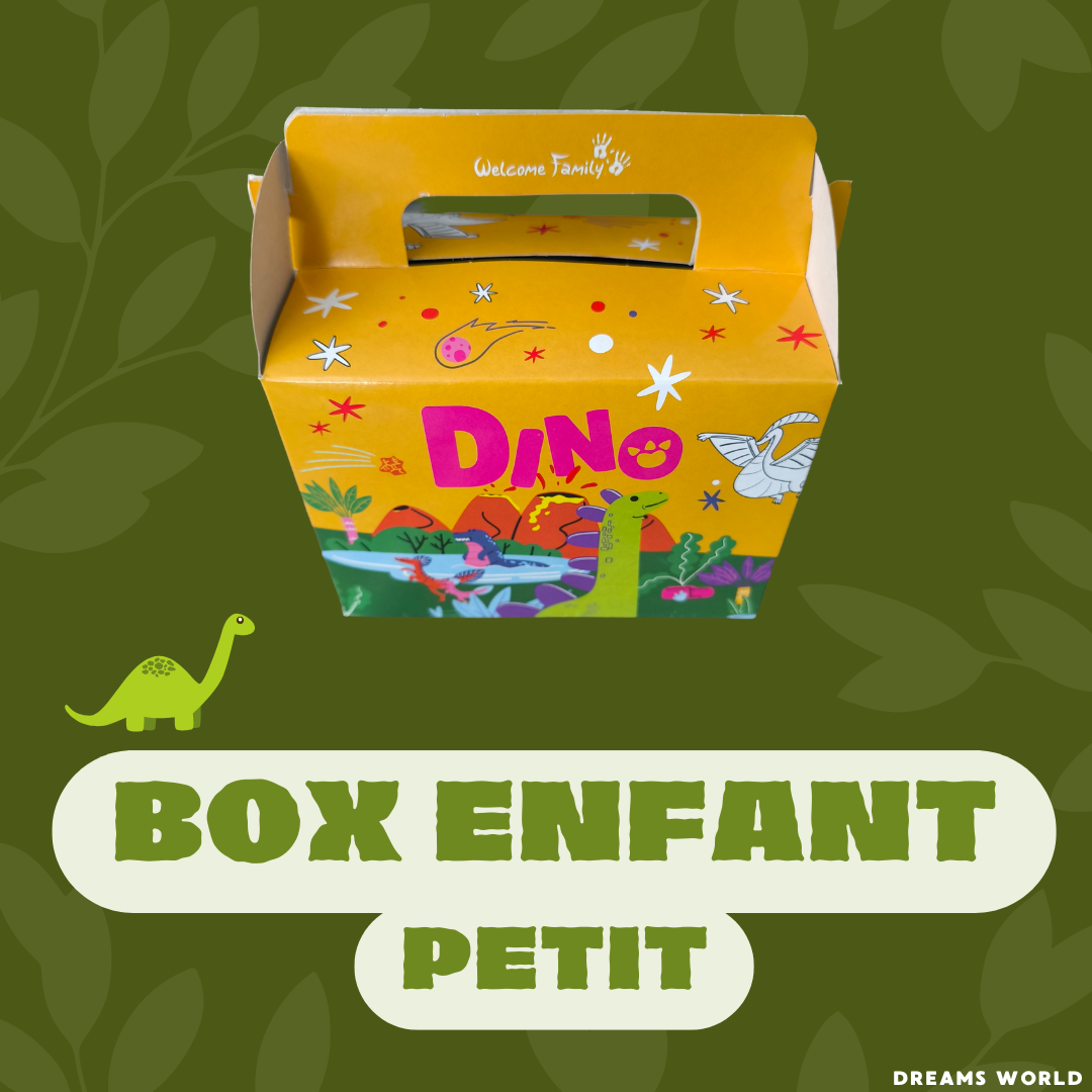 DINOSAUR CHILDREN'S BOX (SMALL)