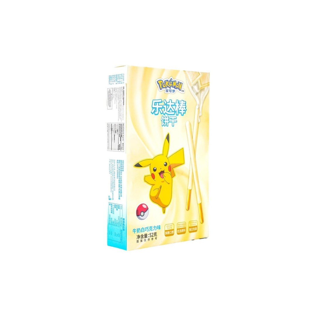 POKEMON STICK WITTE CHOCOLADE