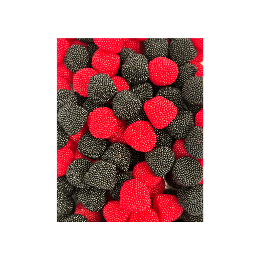 FINISHED RED AND BLACK MURBERS (100G)