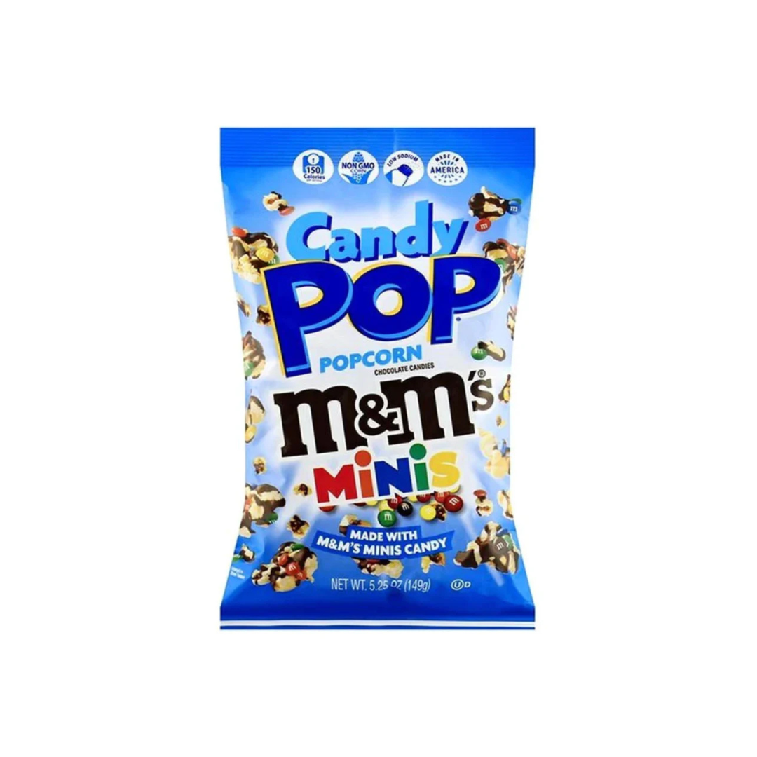 CANDY POP POPCORN MINI M&M'S