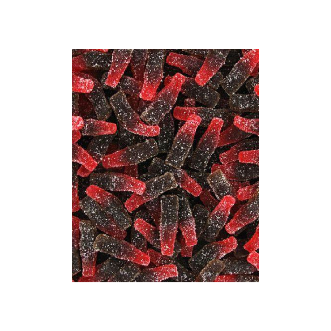 DULCEPLUS SOUR CHERRY COLA BOTTLES (100G)