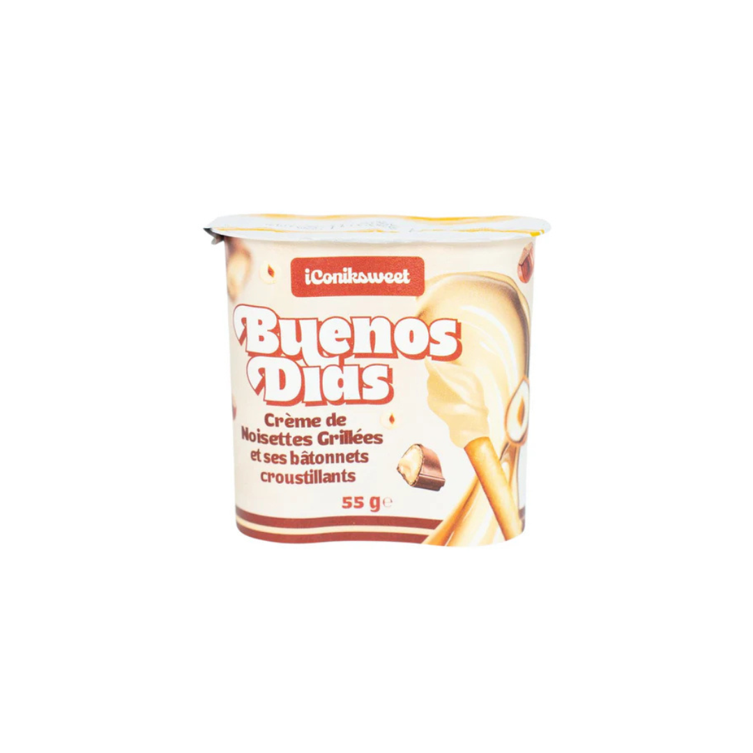 BUENOS DIAS STICKS &amp; ROASTED HAZELNUT CREAM