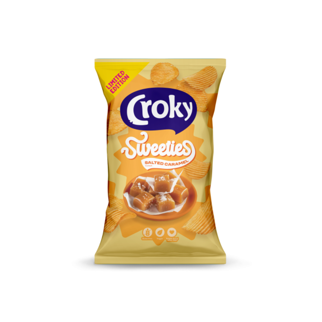 CROKY SWEETIES GEZOUTEN KARAMELBOTER
