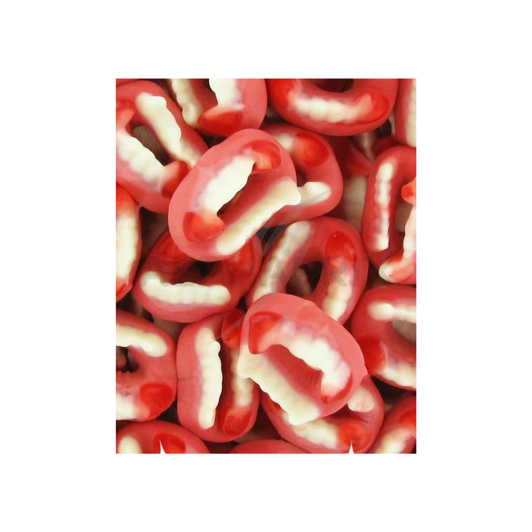 TROLLI DRACULA TEETH (100G) - HALLOWEEN